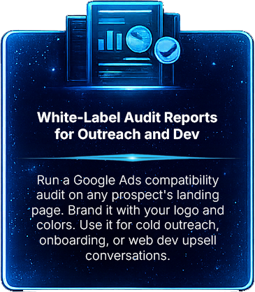 White-Label Audit Reports for Outreach and Dev